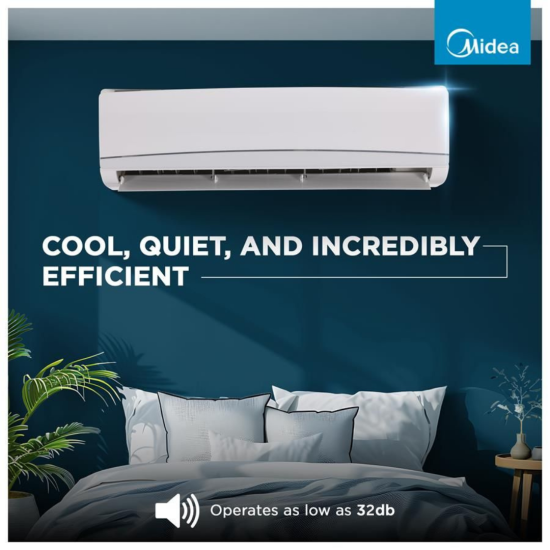 MIDEA AIRCONDITIONER 1 TON - SANTIS NEO DLX 3 STAR 6 SANTIS NEO DLX 1 Ton 3 Star Split Inverter AC